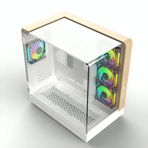 Monarch Aqua X7 ARGB ATX Gaming Case White