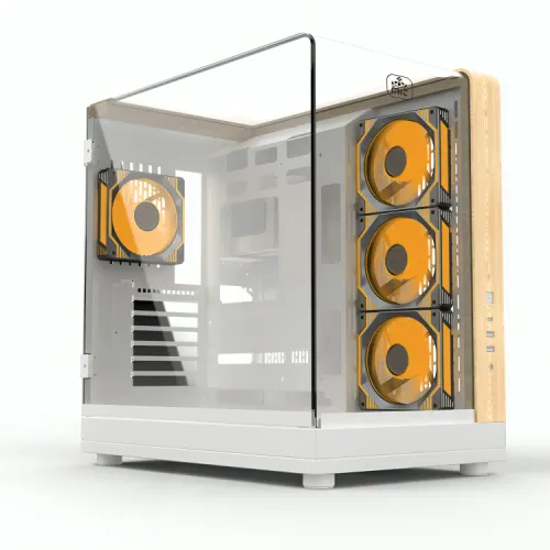 Monarch Aqua X7 ARGB ATX Gaming Case White