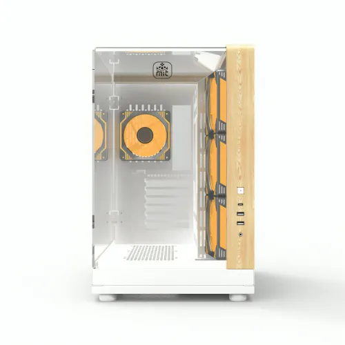 Monarch Aqua X7 ARGB ATX Gaming Case White