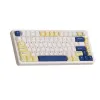 MONKA A75 MAX Tri-Mode Wireless Mechanical Keyboard Soy Milk