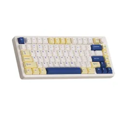 MONKA A75 MAX Tri-Mode Wireless Mechanical Keyboard Soy Milk