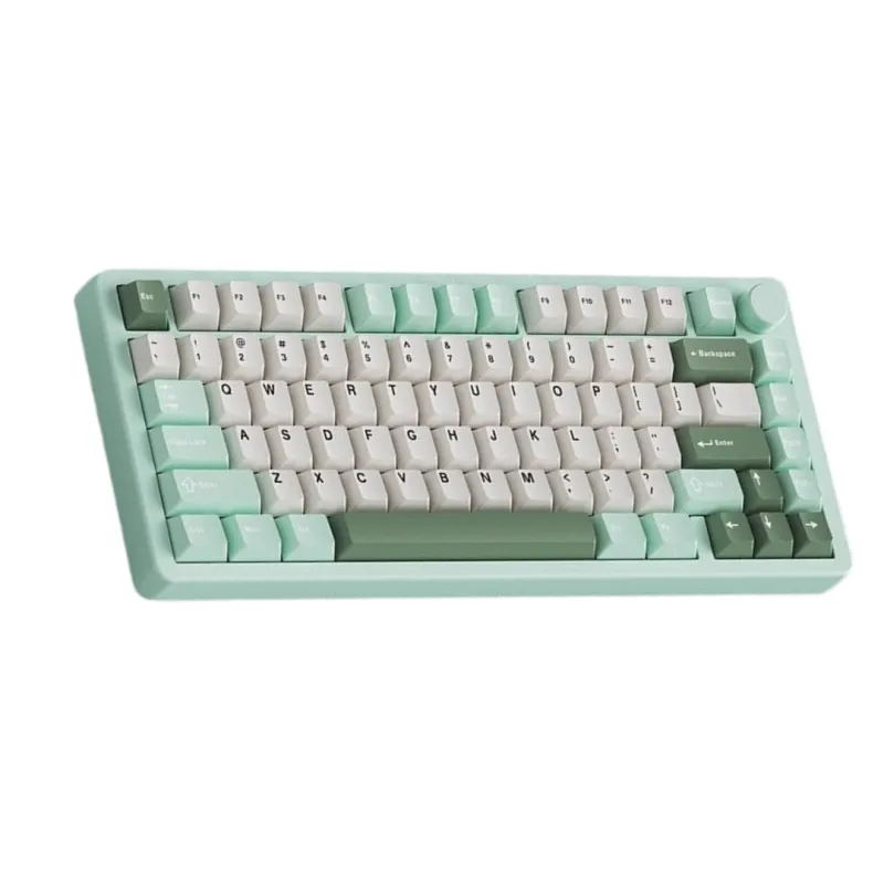 MONKA A75 MAX Tri-Mode Wireless Mechanical Keyboard Green Mirror