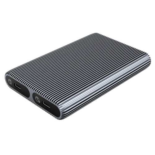 ORICO AM2C3-2SN Dual-bay M.2 NVME + SATA SSD Enclosure