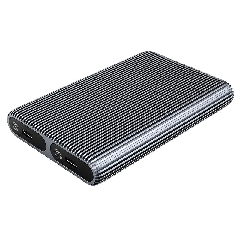 ORICO AM2C3-2SN Dual-bay M.2 NVME + SATA SSD Enclosure