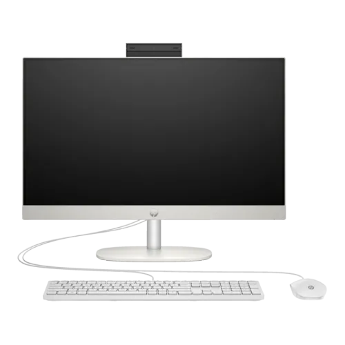 HP 24-CR0001L Core i7-1355U 16GB RAM 512GB SSD Intel Iris X Graphics 23.8″ FHD AIO PC (White)