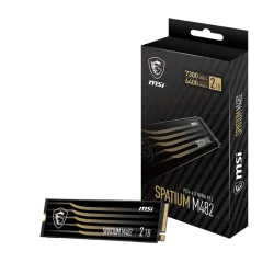MSI SPATIUM M482 2TB PCIe Gen4 NVMe M.2 Internal SSD