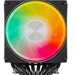 upHere UE2KC6 ARGB CPU Air Cooler (Black)
