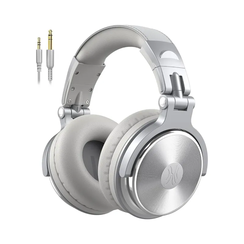 OneOdio Pro 10 Wired Headphone Silver