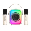 ONIKUMA L7 K Song RGB Light Bluetooth-compatible Speaker Dual Wireless Microphone
