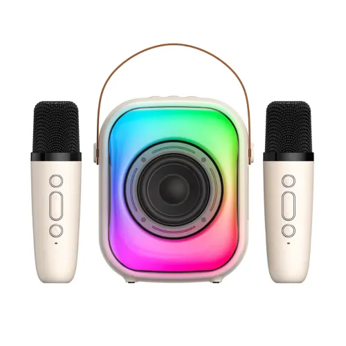 ONIKUMA L7 K Song RGB Light Bluetooth-compatible Speaker Dual Wireless Microphone