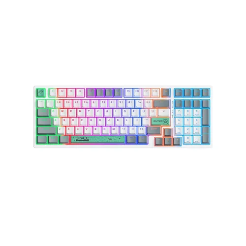 Onikuma G38 RGB Three-Color Gaming Mechanical Keyboard