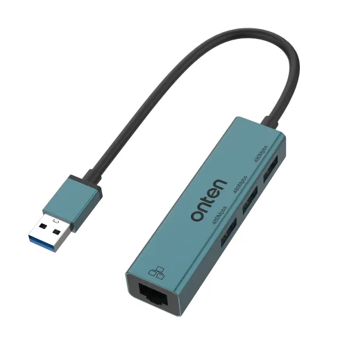 ONTEN OTN-5226 4 in 1 USB2.0 to RJ45 (100) + USB2.0*3 Hub