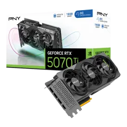 PNY GeForce RTX 5070 Ti OC Triple Fan 16GB GDDR7 Graphic Card