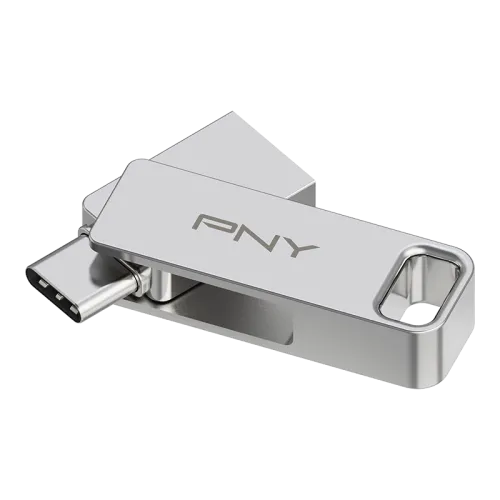 PNY DUO LINK 128GB USB 3.2 Type-C Dual Flash Drive