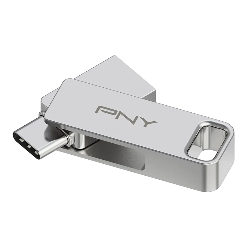 PNY DUO LINK 256GB USB 3.2 Type-C Dual Flash Drive