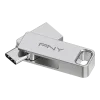 PNY DUO LINK 64GB USB 3.2 Type-C Dual Flash Drive