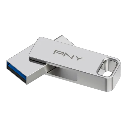PNY DUO LINK 64GB USB 3.2 Type-C Dual Flash Drive