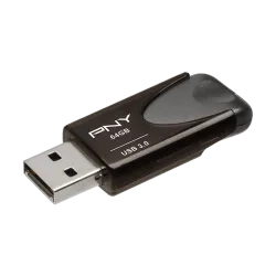 PNY Elite Turbo Attache 4 64GB USB 3.2 Flash Drive