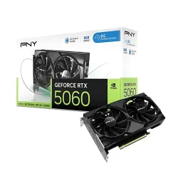 PNY GeForce RTX 5060 8GB OC Dual Fan GDDR7 Graphics Card
