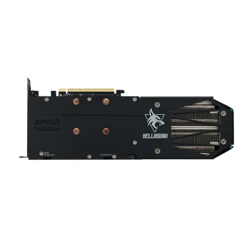 PowerColor Hellhound AMD Radeon RX 9060 XT 16GB GDDR6 Graphics Card