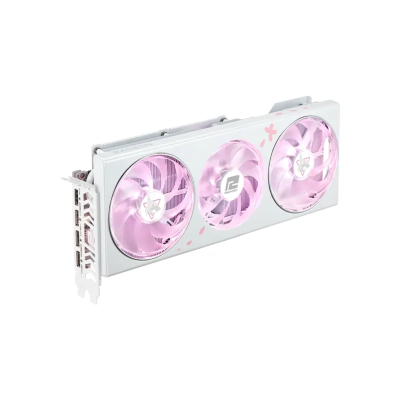 Powercolor Hellhound Sakura AMD Radeon RX 7800 XT 16GB GDDR6 Limited Edition Graphics Card