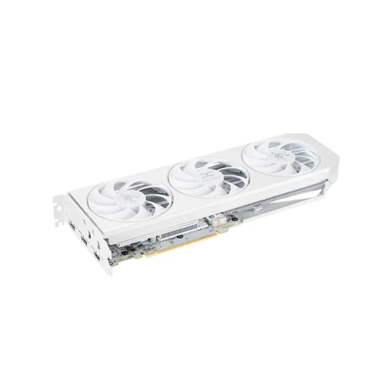 Powercolor Hellhound Spectral AMD Radeon RX 9060 XT 16GB GDDR6 White Graphics Card