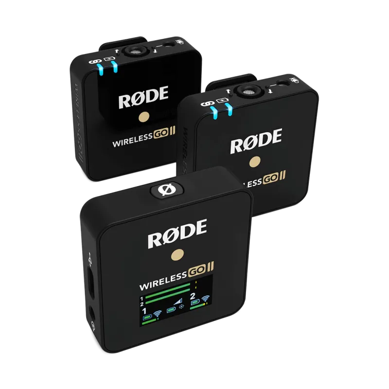 Rode Wireless Go II Dual Channel Wireless Microphone System