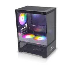 Revenger Ice Cool Mini Micro ATX Gaming Case Black