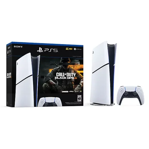Sony PS5 Slim Digital Edition Console With Call of Duty Black Ops 6 Bundle