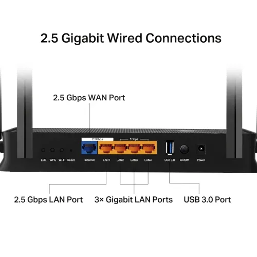 TP-Link Archer BE230 BE3600 Dual-Band WiFi 7 Router