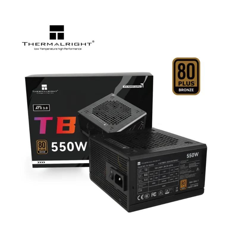 Thermalright TB-550S 550W 80 Plus Bronze Power Supply