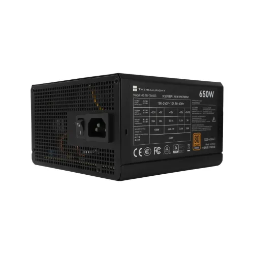 Thermalright TB-650S 650W 80 Plus Bronze Power Supply