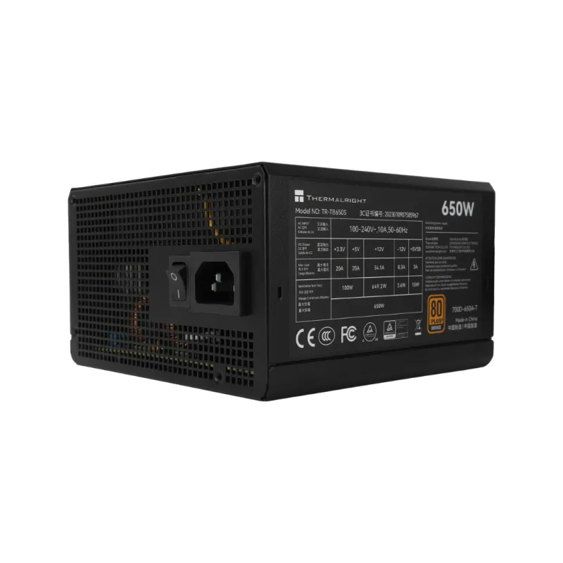 Thermalright TG-650S 650W 80 Plus Gold Power Supply