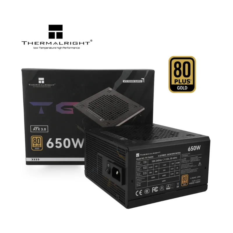 Thermalright TG-650S 650W 80 Plus Gold Power Supply