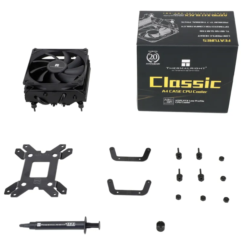 Thermalright AXP90 X47 Black 42.58 CFM Low Profile CPU Cooler Thermalright AXP90 X47 Black 42.58 CFM Low Profile CPU Cooler
