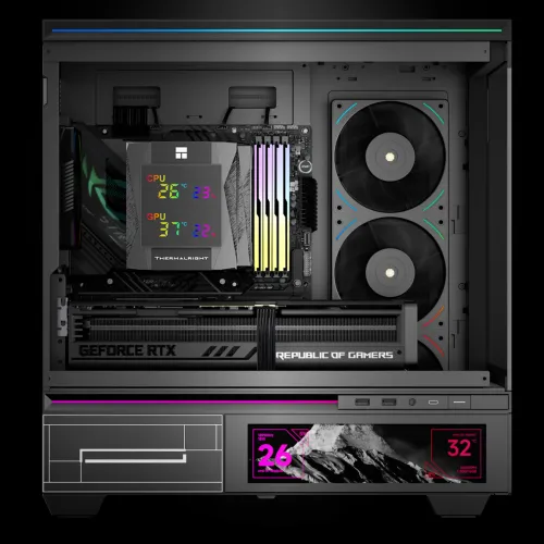 Thermalright Royal Knight 120 Digital CPU Cooler Black
