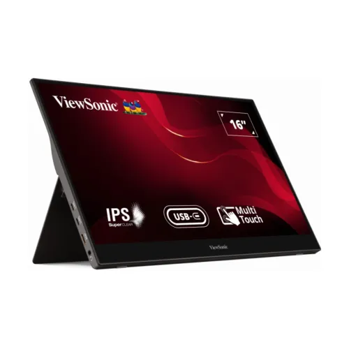 ViewSonic TD1655 16” USB-C Multi-Touch Portable Monitor