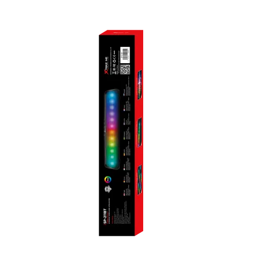 Xtrike Me SP-211BT RGB Bluetooth Sound Bar