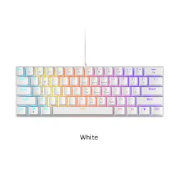 Zifriend BD61 RGB 61 Keys Gaming Mechanical Keyboard