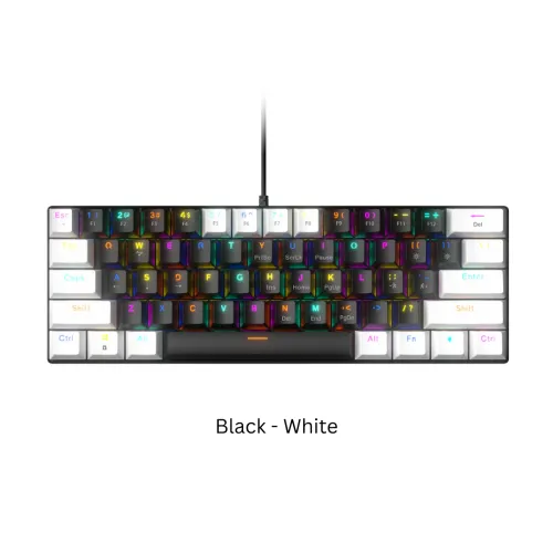 Zifriend BD61S RGB 61 Keys Gaming Mechanical Keyboard