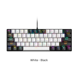 Zifriend BD61S RGB 61 Keys Gaming Mechanical Keyboard