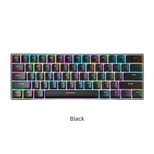 Zifriend H61K RGB 61 Keys Gaming Mechanical Keyboard