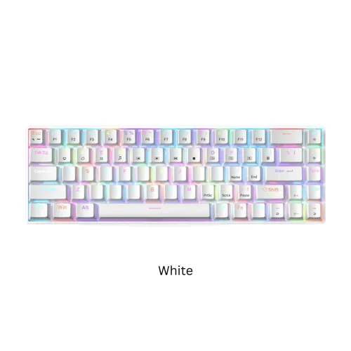 Zifriend TK68 RGB 68 Keys Gaming Mechanical Keyboard