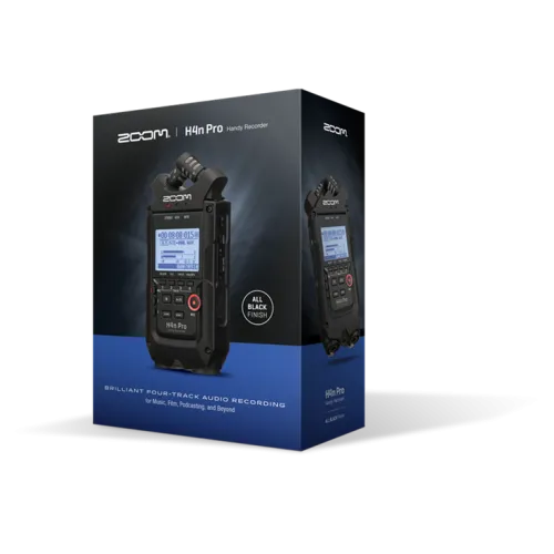 Zoom H4n Pro 4-Track Portable Audio Recorder