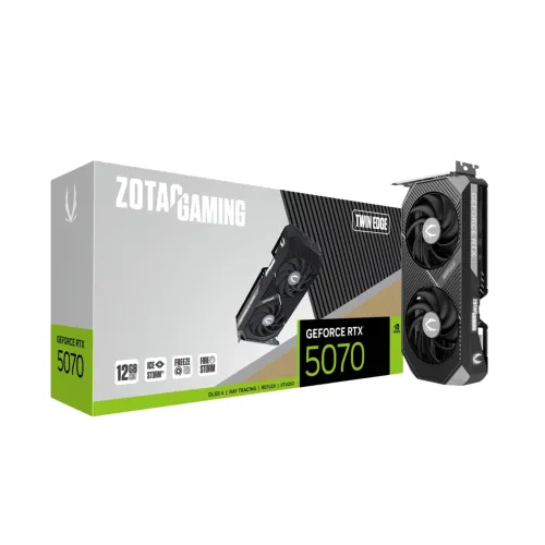 ZOTAC GAMING GeForce RTX 5070 Twin Edge 12GB GDDR7 Graphics Card